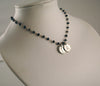 Iolite Initial Necklace