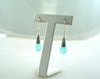 Chalcedony earrings